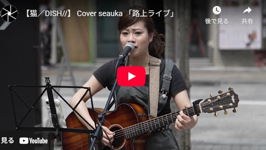 seauka 新宿路上ライブ
